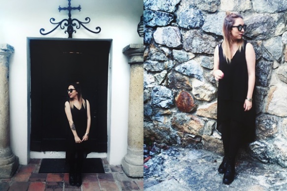 Danielastyling outfit post outfit bogota fashion total black - colombian blogger 13